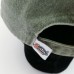 Justin Boots Ball Cap Hat Distressed Green Adjustable Strap Checkerboard Stitchi  eb-79457585